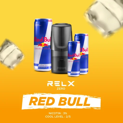 relx classic pod น้ำยากลิ้นเรดบลู (bull)
