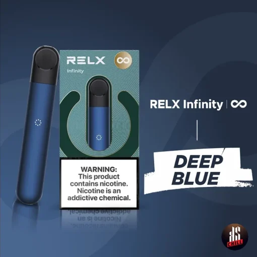 Relx infinity Kit เครื่องพอตสีน้ำเงิน Relx พอตบุหรี่ไฟฟ้า