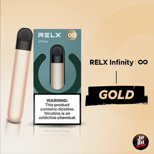 relx infinity เครื่องเปล่าสีทอง
