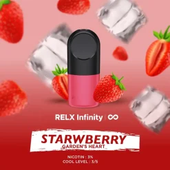 infinity pod strawberry กลิ่นสตอเบอร์รี่