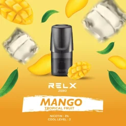relx zero mango กลิ่นมะม่วงสุก หอมฟุ้งเต็มปากกลิ่นหอมมาก