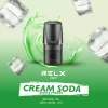 relx zero cream soda เย็นสดชื่น พร้อมกลิ่นชาเขียวโซดาเย็นกำลังดี