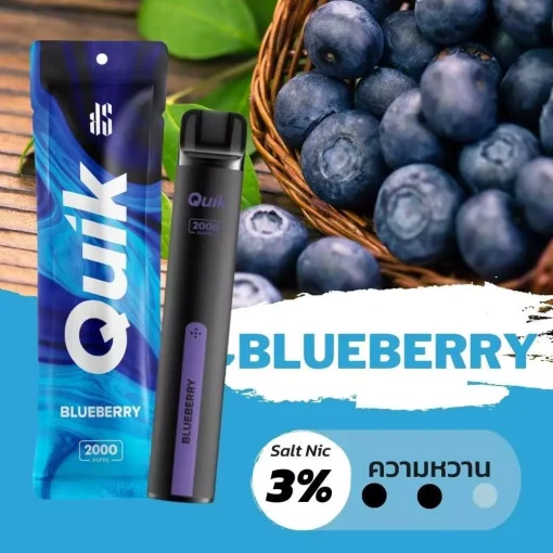 ks quik blueberry 2000 Puffs 1