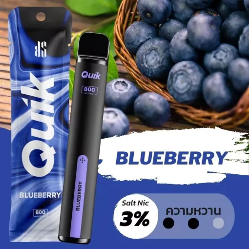 ks quik blueberry 800 Puffs 1