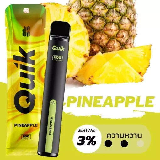 ks quik pineapple 800 Puffs 1