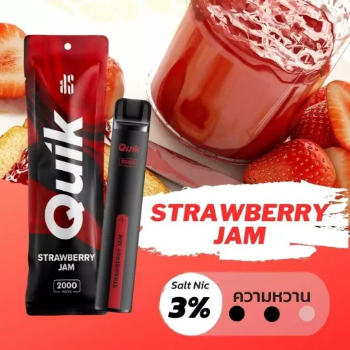 ks quik strawberry jam 2000 Puffs 1