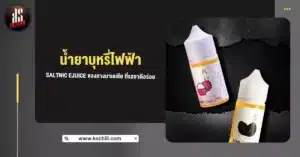 น้ำยาบุหรี่ไฟฟ้า SALTNIC EJUICE ของทางมาเลเซีย ที่รสชาติอร่อย